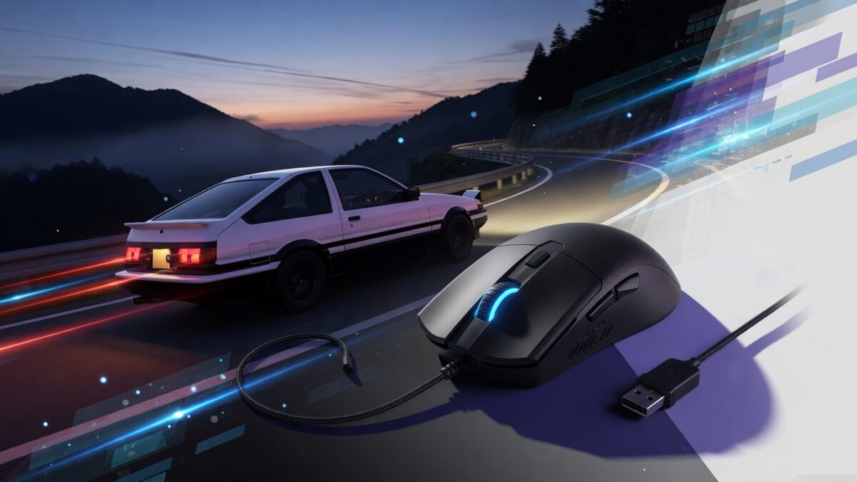 『頭文字D』藤原拓海の愛車ハチロク・トレノ無線マウス刷新モデル発売 『頭文字D』藤原拓海の愛車ハチロク・トレノ無線マウス刷新モデル発売