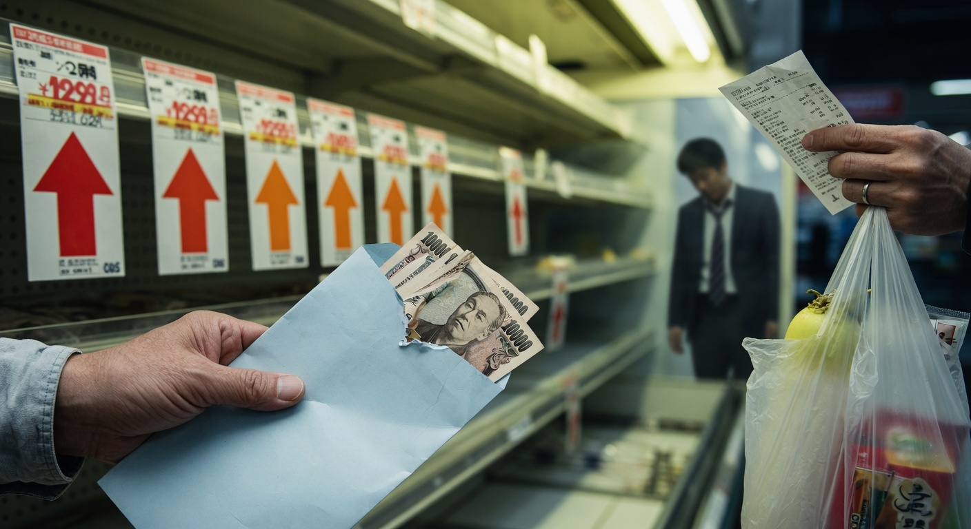 実質賃金が4年連続マイナス 物価高で賃上げの効果が薄れているのイメージ画像
