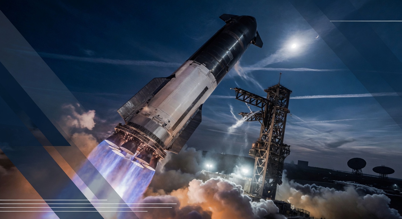 スペースX 次世代スターシップ打ち上げ 輸送能力4倍にのイメージ画像
