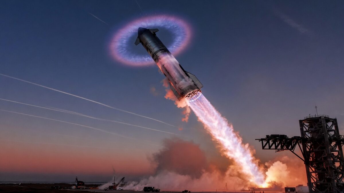 Starship12回目の飛行試験で新機能が披露される