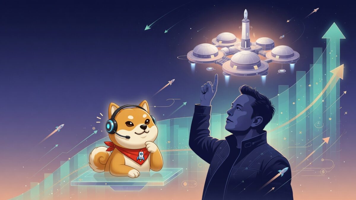 イーロン・マスクが経済規模の10倍成長と月基地を指摘